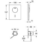Grohe Tectron Skate Infra-Red Control 37419 Chrome