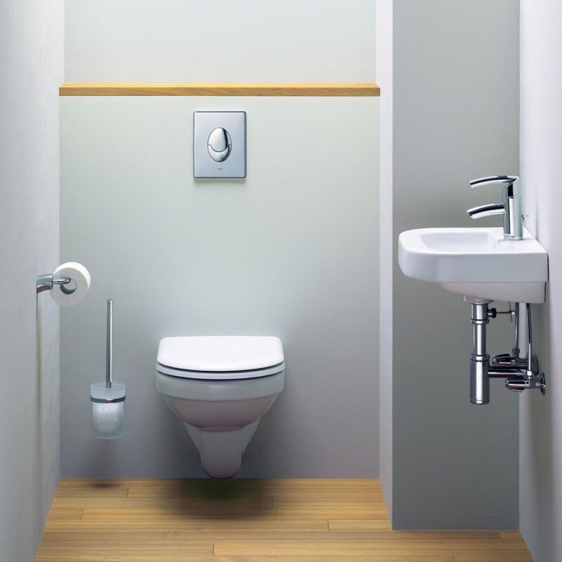 Grohe Skate Air WC Wall Plate 38505 Chrome