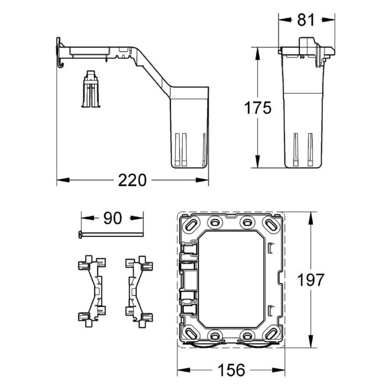 Grohe Fresh Retro-Fit Set 38796
