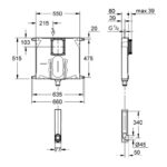 Grohe Flushing Cistern for WC 38863
