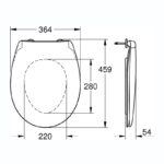Grohe Bau Standard Toilet Seat 39492
