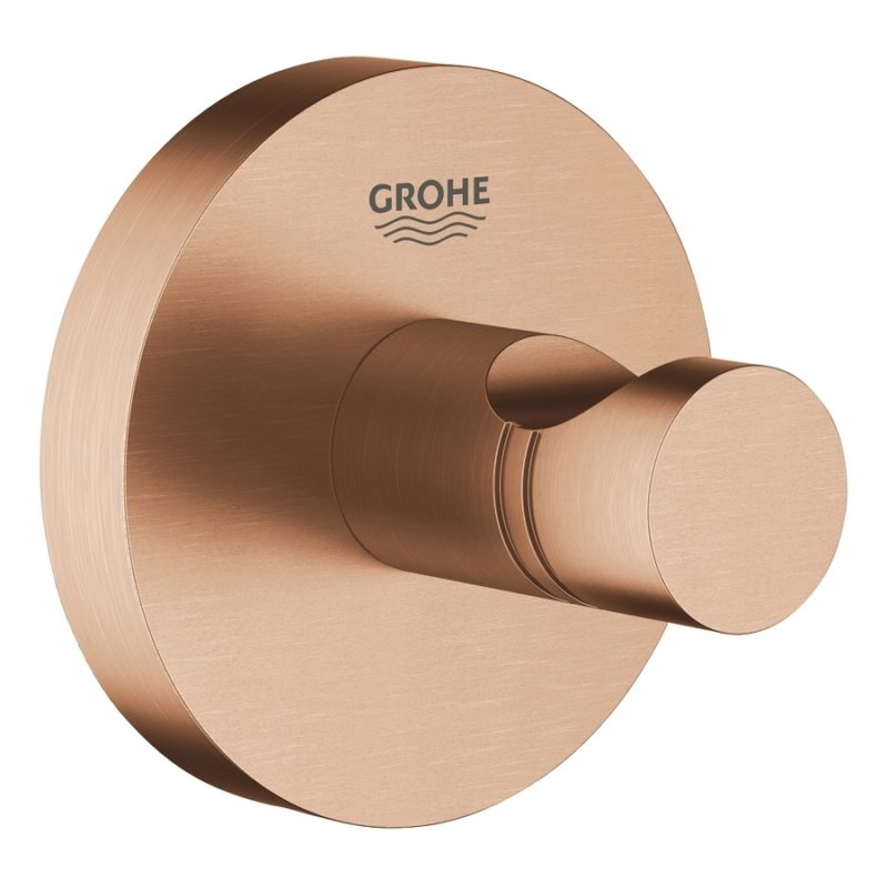 Grohe Essentials Robe Hook 40364 Brushed Warm Sunset
