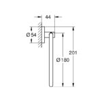 Grohe Essentials Towel Ring 40365 Warm Sunset