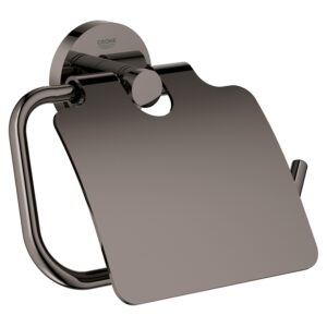 Grohe Essentials Toilet Roll Holder 40367 Hard Graphite