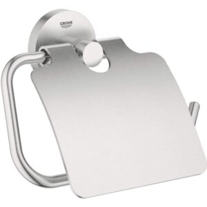 Grohe Essentials Toilet Roll Holder 40367 Supersteel