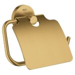 Grohe Essentials Toilet Roll Holder 40367 Brushed Cool Sunrise