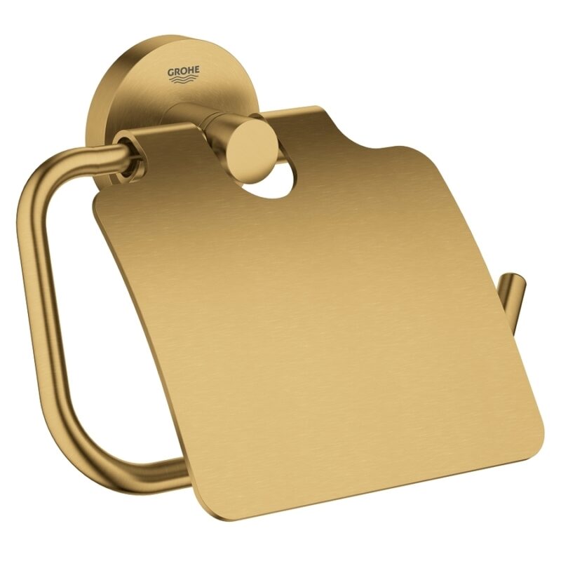 Grohe Essentials Toilet Roll Holder 40367 Brushed Cool Sunrise Grohe Essentials Toilet Roll Holder 40367 Brushed Cool Sunrise