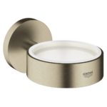 Grohe Essentials Glass/Soap Dish Holder 40369 Brushed Nickel