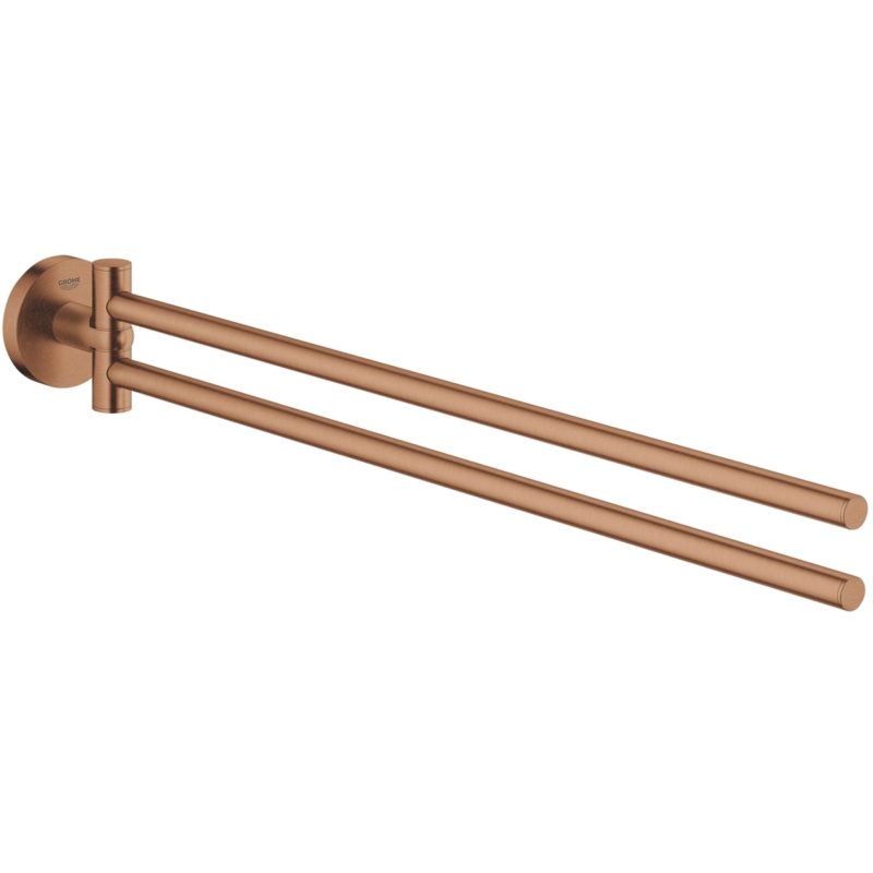 Grohe Essentials Towel Bar 40371 Brushed Warm Sunset