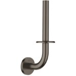 Grohe Essentials Spare Toilet Roll Holder 40385 Brushed Graphite