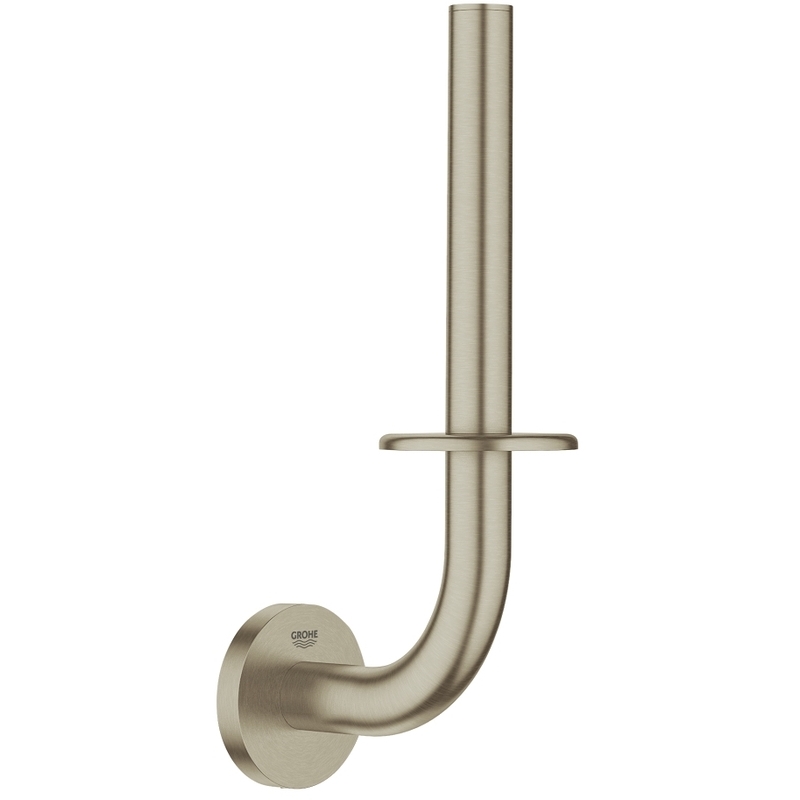 Grohe Essentials Spare Toilet Roll Holder 40385 Brushed Nickel