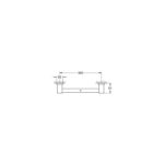 Grohe Essentials Cube Grip Bar 40514