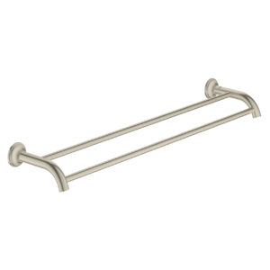 Grohe Essentials Authentic Double Towel Bar 40654 Brushed Nickel