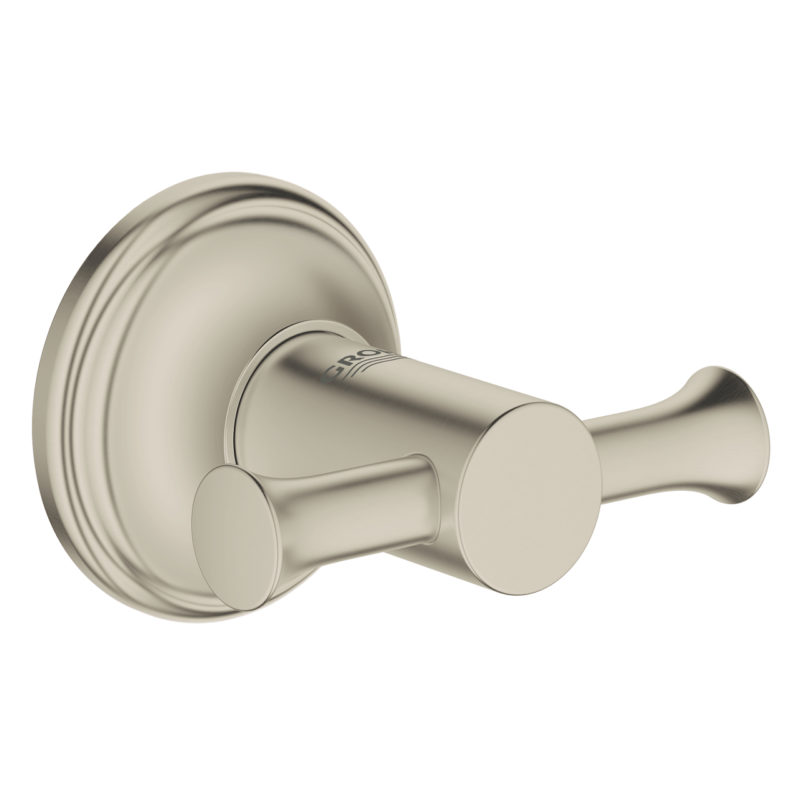 Grohe Essentials Authentic Robe Hook 40656 Brushed Nickel