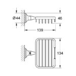 Grohe Essentials Authentic Corner Basket Small 40659