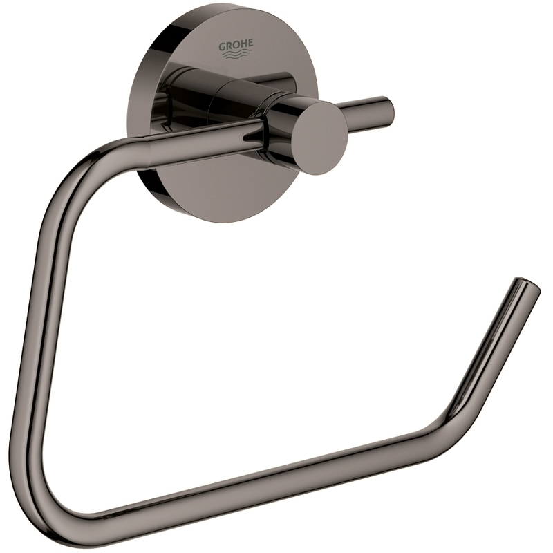 Grohe Essentials Toilet Roll Holder 40689 Hard Graphite Grohe Essentials Toilet Roll Holder 40689 Hard Graphite