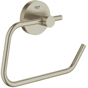 Grohe Essentials Toilet Roll Holder 40689 Brushed Nickel