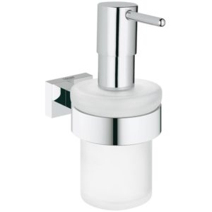 Grohe Essentials Cube Soap Dispenser with Holder 40756