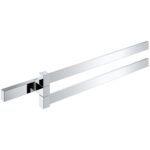 Grohe Selection Cube Double Towel Bar 40768 Chrome