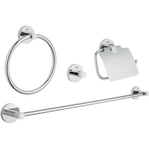 Grohe Essentials 4-in-1 Bathroom Accessories Set 40776