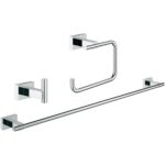 Grohe Essentials Cube 3-in-1 Bathroom Accessories Set 40777