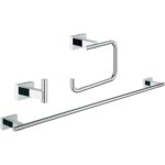 Grohe Essentials Cube 3-in-1 Bathroom Accessories Set 40777