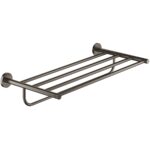 Grohe Essentials Multi Bath Towel Rack 40800 Brushed Graphite