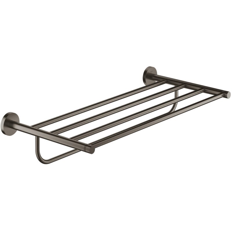 Grohe Essentials Multi Bath Towel Rack 40800 Brushed Graphite Grohe Essentials Multi Bath Towel Rack 40800 Brushed Graphite