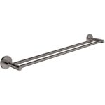 Grohe Essentials Double Towel Rail 40802 Hard Graphite