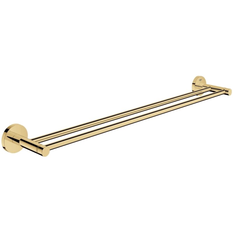 Grohe Essentials Double Towel Rail 40802 Cool Sunrise Grohe Essentials Double Towel Rail 40802 Cool Sunrise