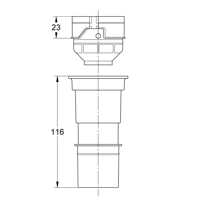 Grohe 4.5 Litre Adapter for GD2