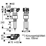 Grohe Filling Valve 43537