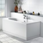 Halite 750mm Waterproof End Bath Panel White Gloss