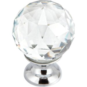 Harrogate Crystal Knob Single