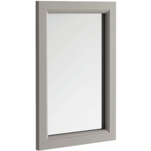 Harrogate 600mm x 900mm Wall Mirror Dovetail Grey