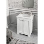 Harrogate Brunswick 600mm Vanity Unit Arctic White