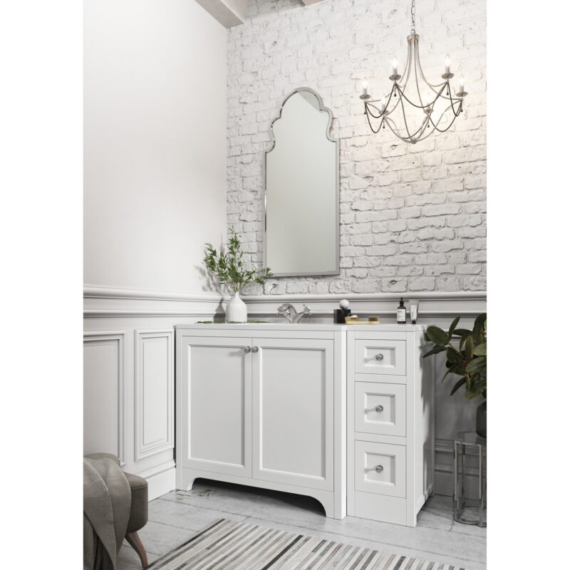 Harrogate Brunswick 900mm Vanity Unit Arctic