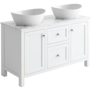 Harrogate Montpelier 1200mm Vanity Unit Arctic White