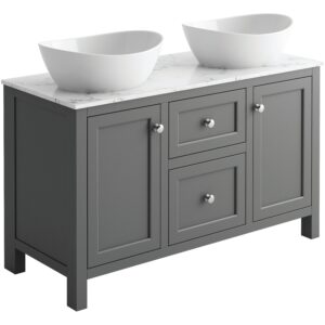 Harrogate Montpelier 1200mm Vanity Unit Spa Grey