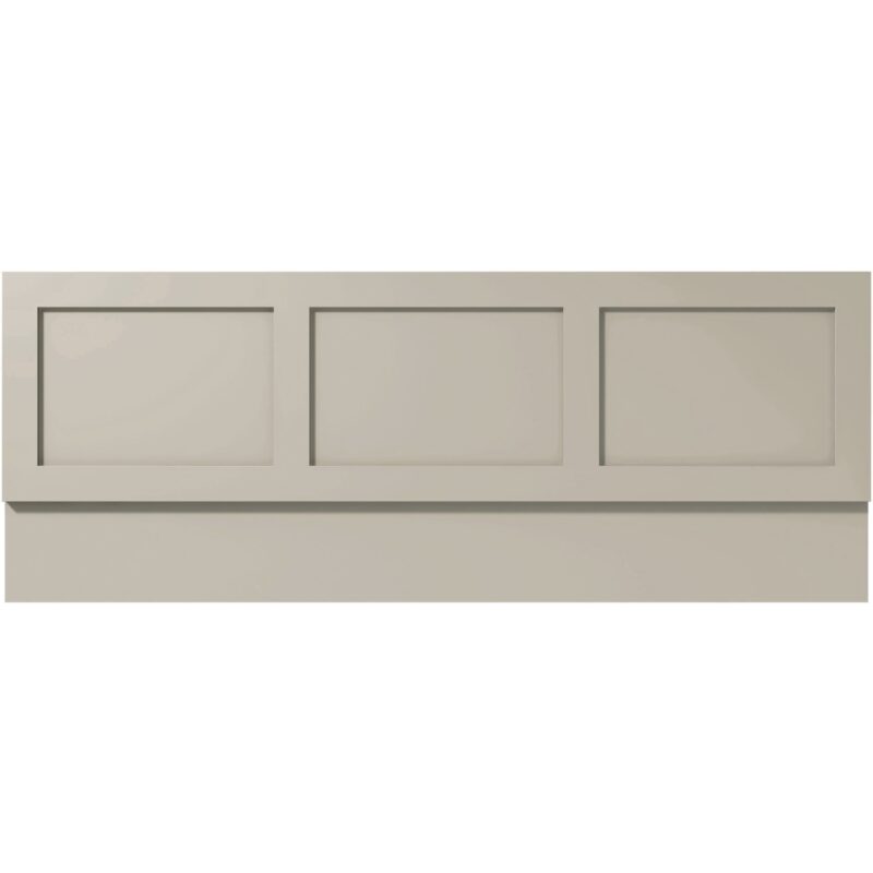 Harrogate 1700mm Wood Front Bath Panel Dovetail Grey Harrogate 1700mm Wood Front Bath Panel Dovetail Grey