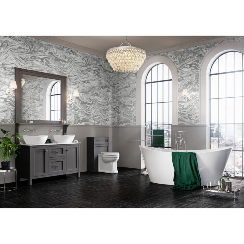 Harrogate WC Unit Spa Grey