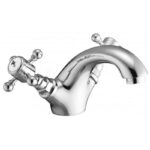 Harrogate Mono Basin Mixer Tap with Push Waste