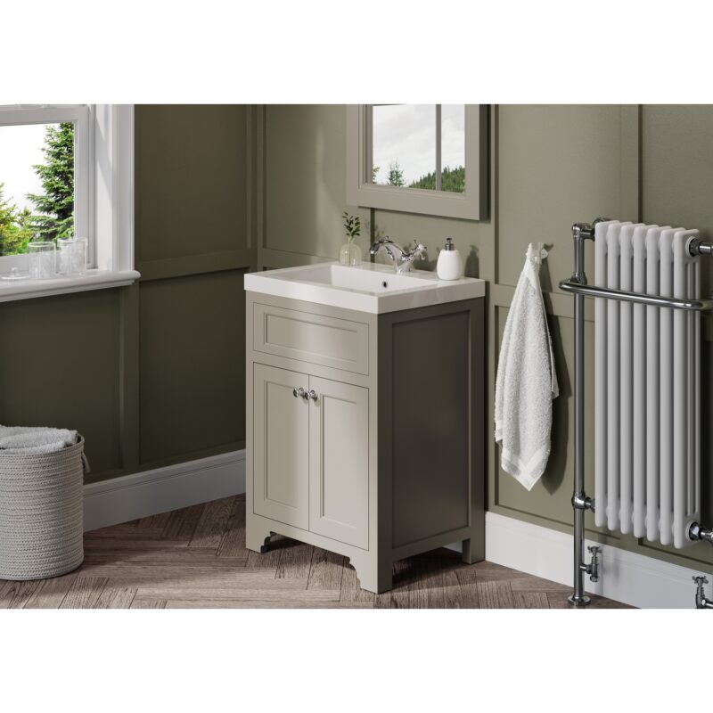 Harrogate Mono Basin Mixer Tap with Push Waste
