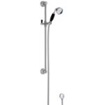 Hudson Reed Slider Rail Kit Chrome & Black