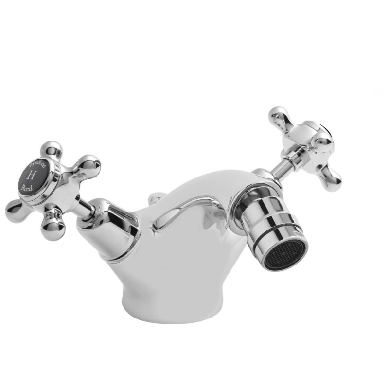 Hudson Reed Black Topaz Crosshead Bidet Tap Dome Collar Hudson Reed Black Topaz Crosshead Bidet Tap Dome Collar