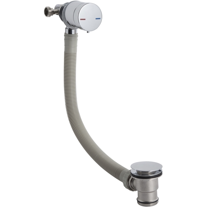 Hudson Reed Freeflow Bath Filler for 10mm Baths Hudson Reed Freeflow Bath Filler for 10mm Baths