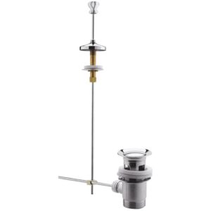 Hudson Reed Pull Up Basin Waste Black