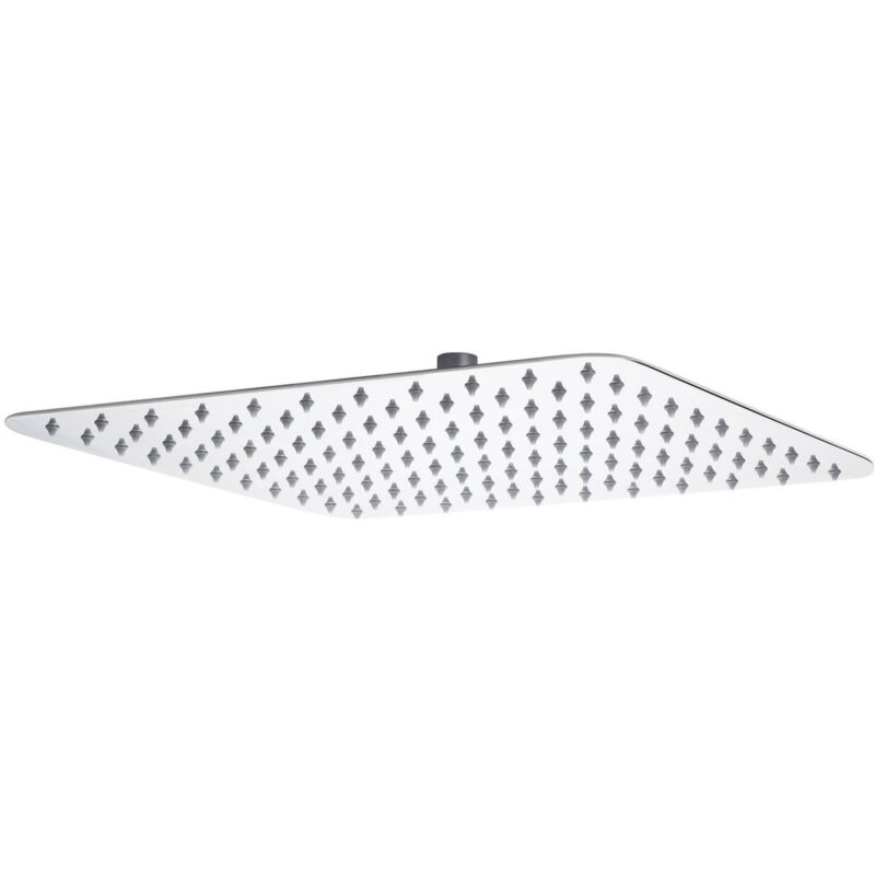 Hudson Reed Square Minimalist Fixed Shower Head 400mm