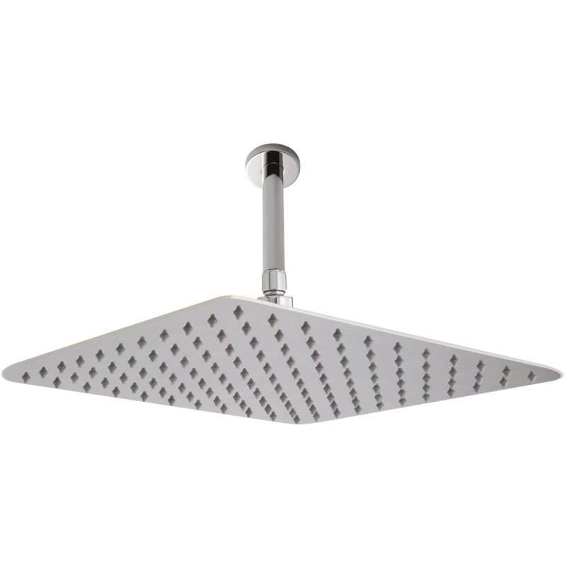 Hudson Reed Ceiling Mounted Square Head & Arm
