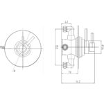 Hudson Reed Tec Dual Concealed Thermostatic Shower Valve